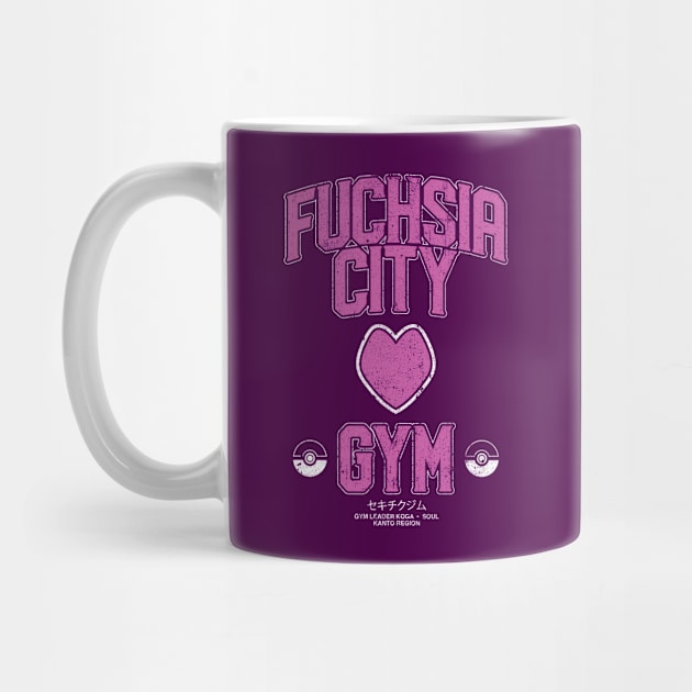 Fuchsia City Gym by huckblade